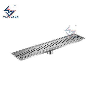 China Best Selling50cmlong Production Modern Professional Shower Room Floor Drain Full Stainless Steel Floor Drain for sale