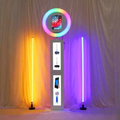 China Wood Split/All-in-1/LCD Screen/Open Air Renter Evertop Handheld RGB Photo Booth Photo Booth Ipad Booth Beauty Shell Machine Surface Booth photo ipad for sale