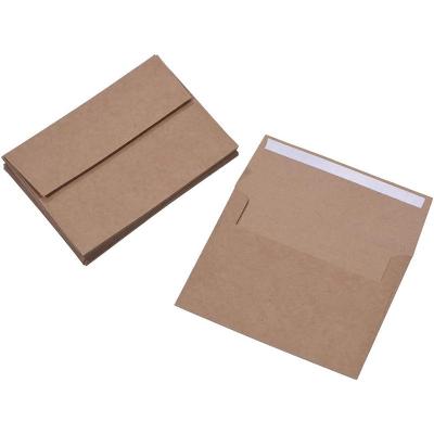 China Business Envelope Wholesale Handmade A4 Size Custom Kraft Paper Envelope for sale