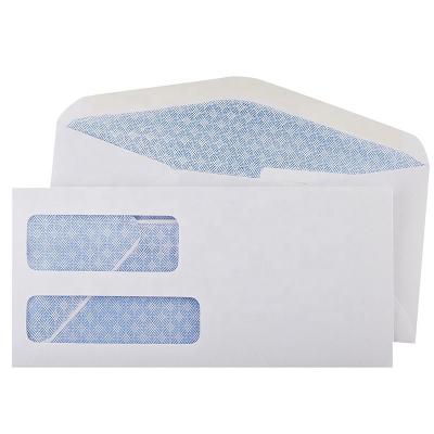 China Business Envelope Blank Security Clear Window Self Adhesive Printing Paper Envelope for sale