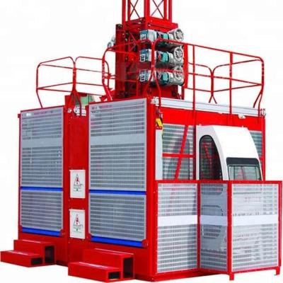 China Building material shops single cage and double cage construction crane sc200 for sale