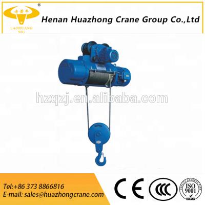 China Building Material Stores Wire Rope Monorail Crane 10 Ton Lifting Equipment for sale