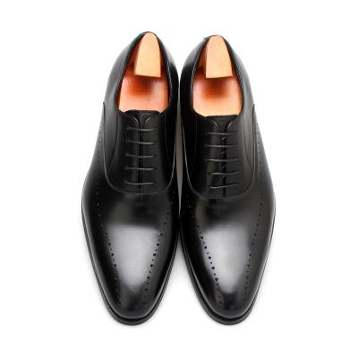 China Hot Selling Anti-odor Classic Handcrafted Classic Italian Oxford Genuine Leather Men's Stylish Shoes for sale