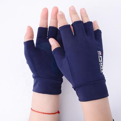 China Outdoor Sport Waterproof Custom Half Finger Mountain Bike Hand Gloves Bike Cycling Gloves for sale