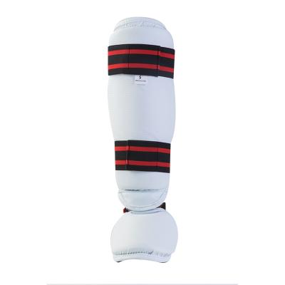 China Cheap Taekwondo Sports Equipment Factory Price Martial Arts Karate Kickboxing Taekwondo Shin Instep Guard for sale