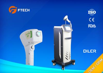 China 1000w Vertical Mobile Laser Hair Removal Machine / Painless Laser Hair Removal Machine for sale