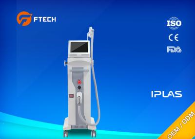 China Poder máximo 2000W de la permanente del laser del pelo de la máquina de alta frecuencia vertical del retiro en venta