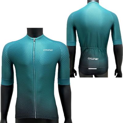 China Sweat-Wicking Jersey Short Sleeve Cycling Shirt For Cycling Customized Service for sale