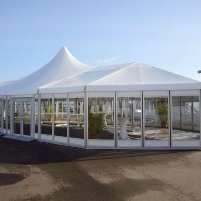 China As long as there is a 2023 hot sale party open space mixed tent waterproof and fireproof tents for outdoor events for sale