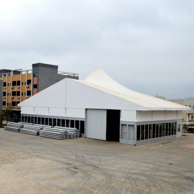 China Easy to disassemble and can be many times outdoor industrial tents large structure recycled aluminum warehouse storage tent for industrial storage for sale