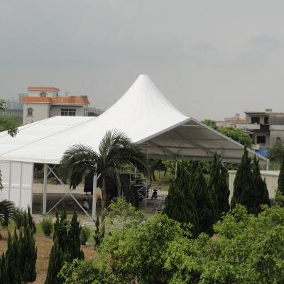 China As long as there are heavy duty 20x30 open space aluminum frame wedding event tents with white PVC waterproof canvas cover for sale