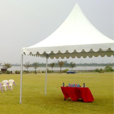 China Wholesale Booth Waterproof Flame Retardant Waterproof Outdoor Exhibition Tent UV-Resistance Portable Trade Show Events Show Pagoda Tent On Sale for sale