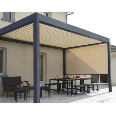 China Wholesale Customized Anti-UV Waterproof Garden Sized Outdoor Aluminum Pergola With Canopies for sale