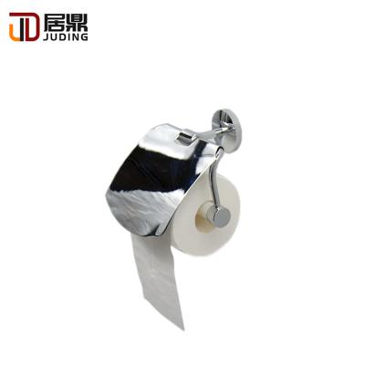 China New Modern Design Bathroom Tissue Chrome Durable Wall Mounted Toilet Paper Holder for sale