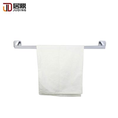 China Durable Wall Mounted Bathroom Accessories Fashion Towel Rack Single Shelf Towel Rack for sale