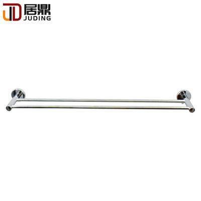 China Durable Chrome Surface 24 Inch Double Towel Bars For Bathroom Accessories for sale