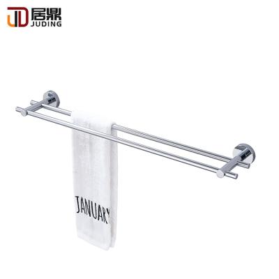 China Eco - Friendly Durable Bathroom Accessories Double Towel Rack Towel Rail for sale