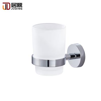 China Durable Modern Wall Mounted Single Tumbler Holder Bathroom Toilet Kitchen Cup Holder for sale