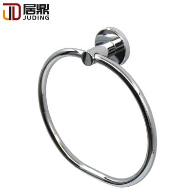 China Classic Brass Towel Ring 210*180*54MM Durable Bathroom Chrome Accessory for sale