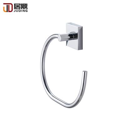 China Chrome Plating Durable Bath Room Accessories Bathroom Towel Hanging Hand Towel Ring Holder for sale