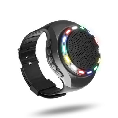 China Game Vending Loudspeaker Video High Quality Sports Watch Speaker With Flashing Light for sale