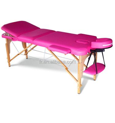 China Portable lightweight foldable/adjustable massage table in carry case for sale