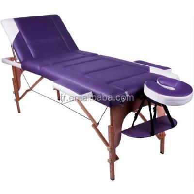 China Anji FURUI special offer massage table wooden massage chair body folding couch colorful massage table best quality for sale