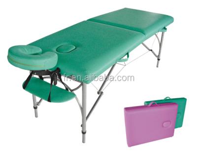 China Massage Table metal spa table aluminum massage bed mattress Japan folding soft massage bed for sale