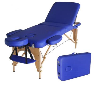 China 3-section 3-section massage table wooden massage bed massage table for sale