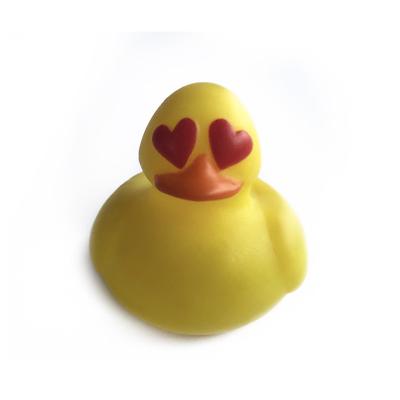 China Bath Toy High Quality Mini Cute Duck Bath Toy For Children Multifunctional Rubber for sale