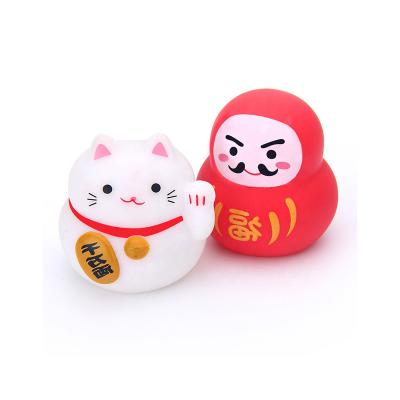 China Cartoon Lucky Cat Bath Toy For Children Bath Toy High Quality Novelty Cute for sale