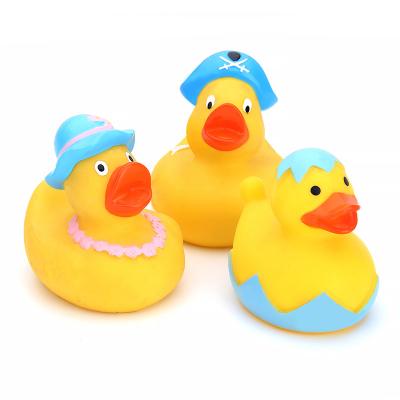 China Bath Toy Wholesale Floating Rubber Ducks For Baby Big Rubber Ducks for sale