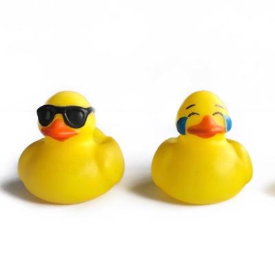 China Bath Toy Promotion Floating Yellow Rubber Duck Toy For Baby Bath Time for sale