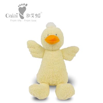 China Cute Azo Free Plush Toy Custom Small Kids Gifts Duck Doll Lovely Fashion Plush Yellow Duck Toy for sale