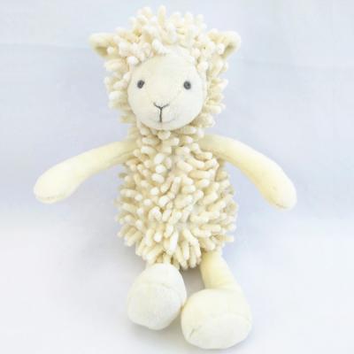 China AZO Free Sheep Soft Plush Toy High Quality pp Cotton EN71 Plush Toy Embroidery Logo Soft Sheep Toy pp OEM ODM Manufacturer for sale