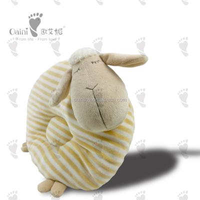 China Massage OEM ODM Sheep Baby Head Cushion Infant Pillow Custom Prevent Sleep Head Flat Infant Nursing Pillow for sale