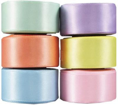 China Recyled wholesales 7/8 inch high quality 22mm 100% polyester double face satin custom silk ribbons for sale