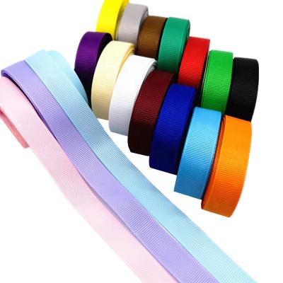 China Custom High Tenacity PANO Grosgrain Ribbon Stripe Character Grosgrain Ribbon Roll 25mm 6mm 10mm 15mm 19mm for sale