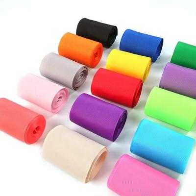 China PANO Sustainable Wholesale Fabric Polyester 3 Inch 75mm Custom Gift Packing Grosgrain Ribbon Gray Blue Roll for sale