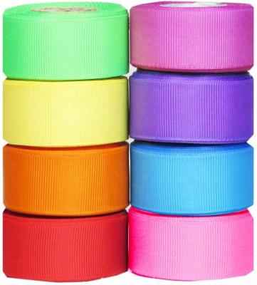 China PANO Wholesale Polyester Fabric Viable 100% Personalized Custom 7/8 Inch 22mm Solid Grosgrain Ribbon for sale