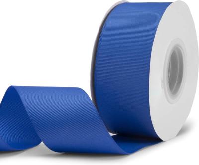 China Workable Wholesale Custom Solid Polyester Plain 1-1/2 Inch 38mm Grosgrain Ribbon Set for sale