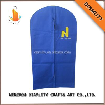 China Recyclable Promotional Non Woven Mens Suit Cover Garment Bags for sale