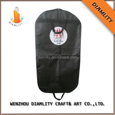 China Wholesale Cheap Custom Foldable Nonwoven Mens Suit Garment Bag Recyclable for sale