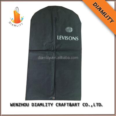 China Recycled Wholesale Custom Non Woven Fabric Garment Bag For Suits for sale