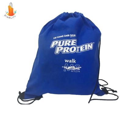 China Eco Custom Recycled Recycled Promotional Non Woven Backpack Bag for sale