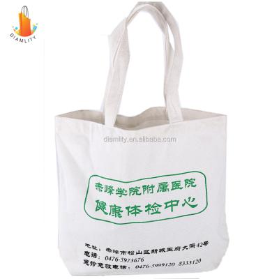 China Recycled Custom Wholesale Promotional Organic Cotton Canvas Bag for sale