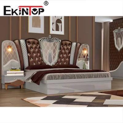 China (Other)Ekintop wholesale hot sale adjustable funiture bed queen size bed piece set for sale