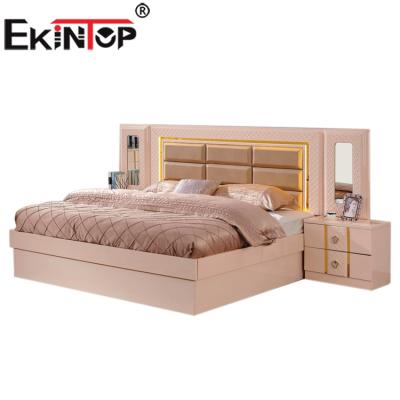 China Customized Wholesale Hot Selling Wooden Ekintop Bed Home Girl Bed Models Made In China for sale