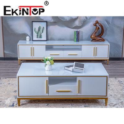 China Hot Selling New Ekintop Design Adjustable Furniture (Others) Coffee Table and TV Stand Set for sale