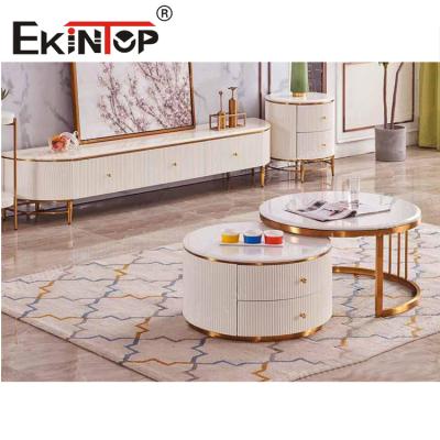 China Ekintop Hot Sale Extendable Coffee Table Wooden Free Sample Modern Extendable Coffee Table for sale